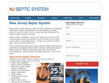 Tablet Screenshot of njsepticsystem.com